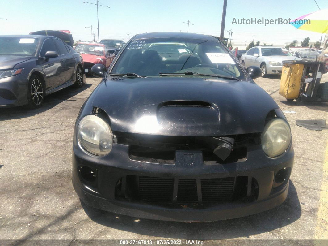 2004 Dodge Neon Srt4 Black vin: 1B3ES66S24D617914