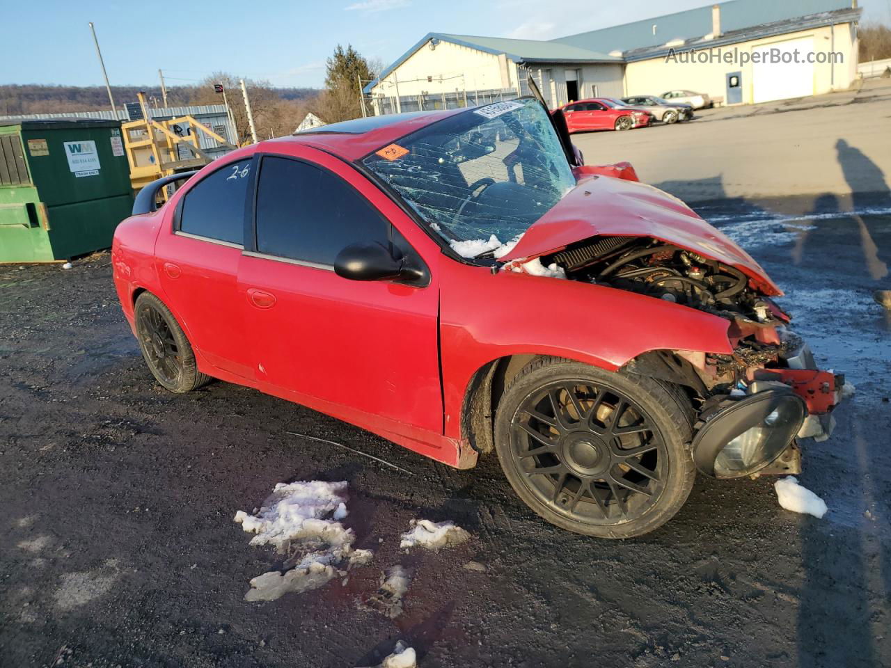 2004 Dodge Neon Srt-4 Red vin: 1B3ES66S24D619646