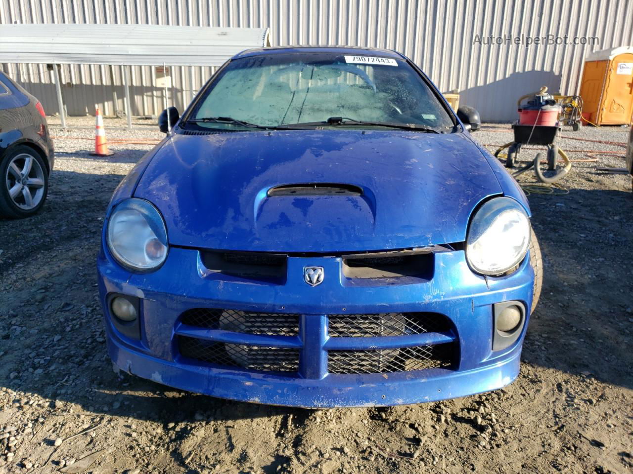 2004 Dodge Neon Srt-4 Blue vin: 1B3ES66S34D531155