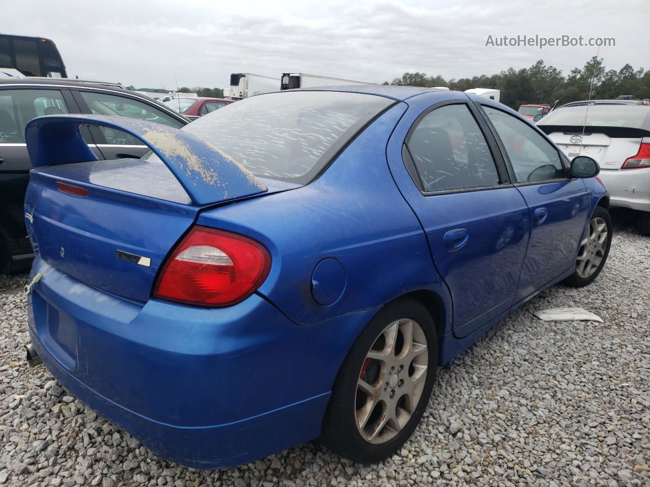 2004 Dodge Neon Srt-4 Blue vin: 1B3ES66S44D534601