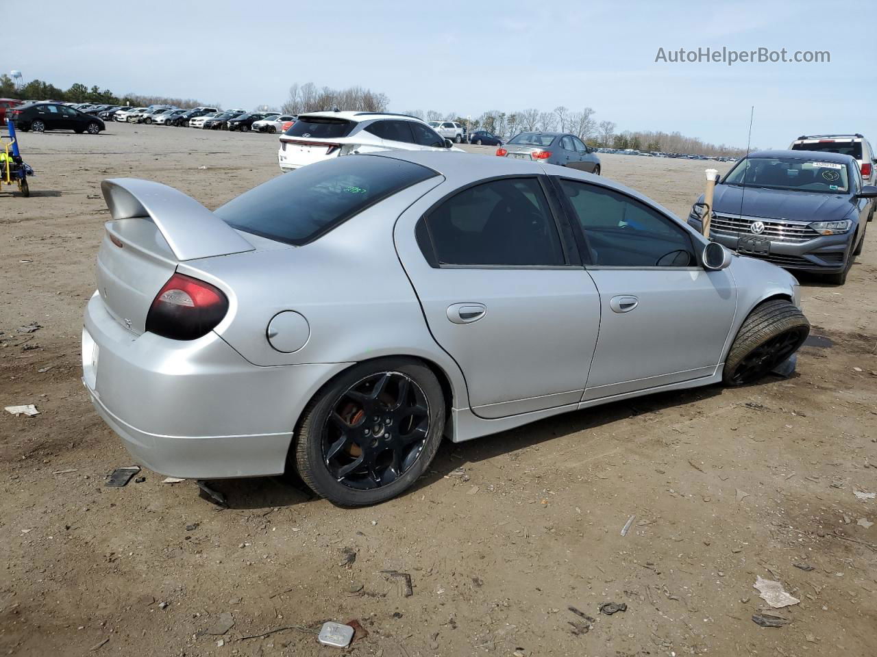 2004 Dodge Neon Srt-4 Silver vin: 1B3ES66S44D537370