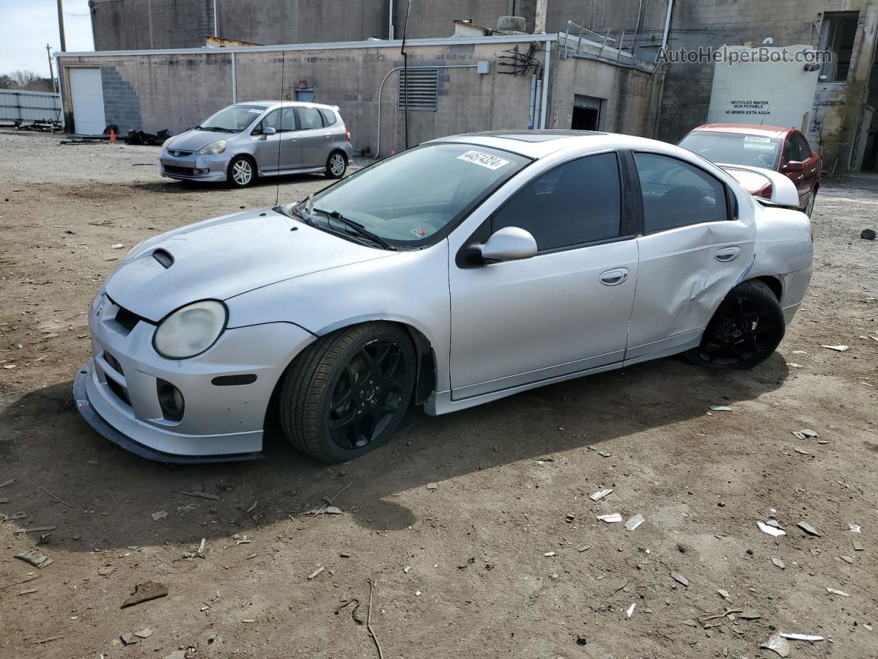 2004 Dodge Neon Srt-4 Silver vin: 1B3ES66S44D537370