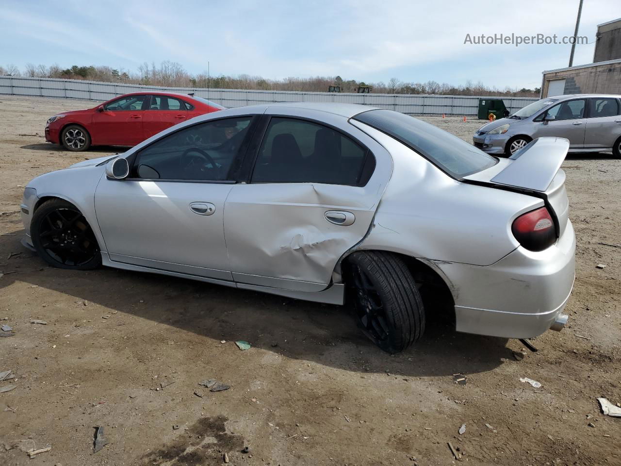 2004 Dodge Neon Srt-4 Silver vin: 1B3ES66S44D537370