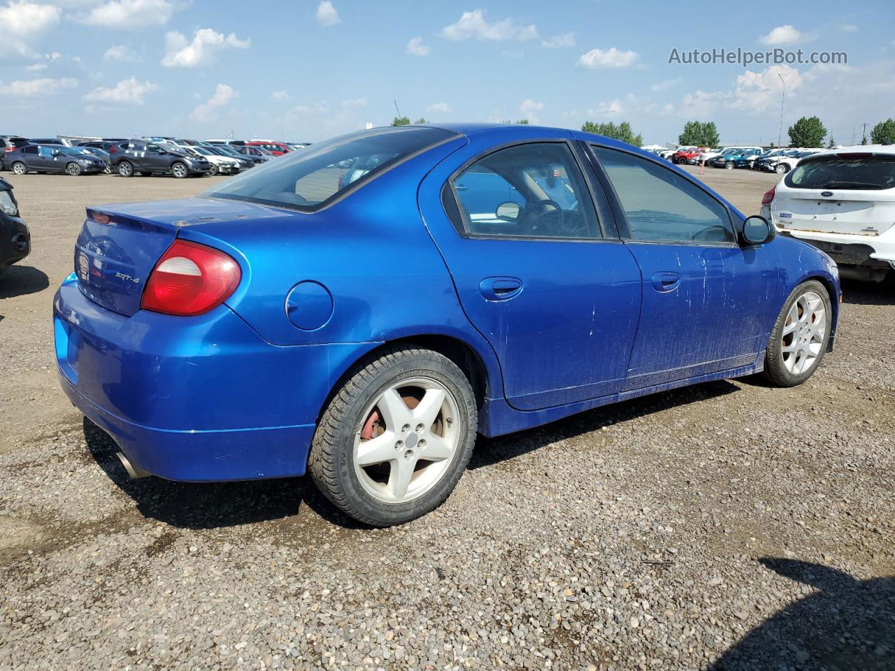 2004 Dodge Neon Srt-4 Blue vin: 1B3ES66S54D518861