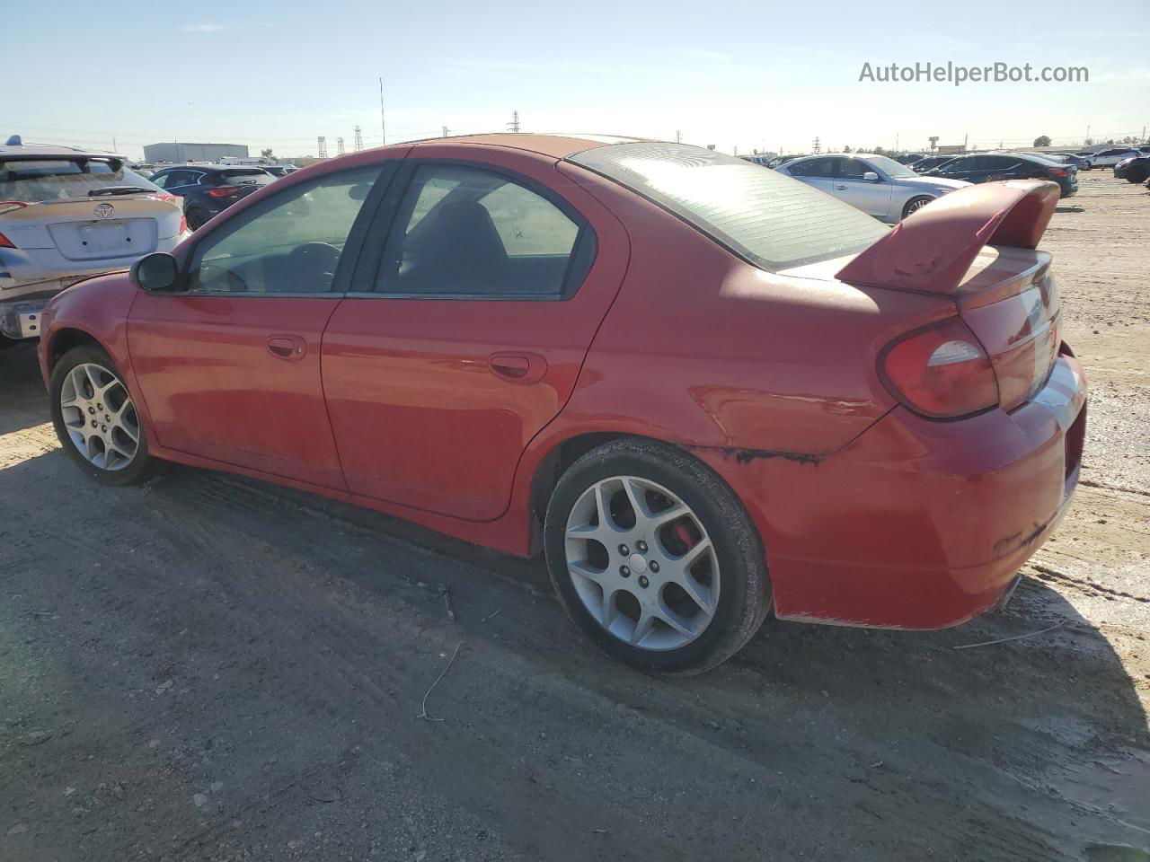 2004 Dodge Neon Srt-4 Red vin: 1B3ES66S74D633834