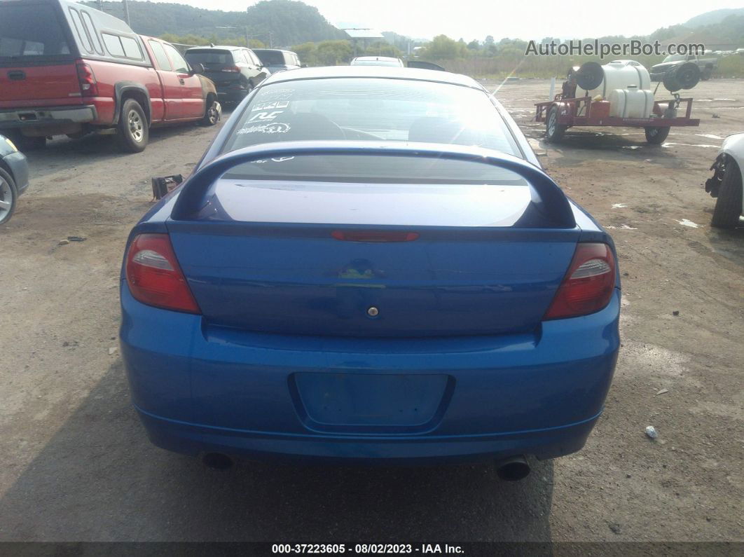 2004 Dodge Neon Srt4 Blue vin: 1B3ES66SX4D590672