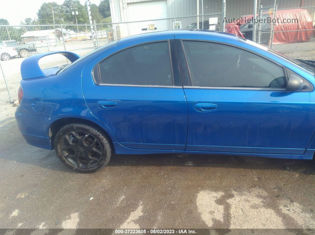 2004 Dodge Neon Srt4 Blue vin: 1B3ES66SX4D590672