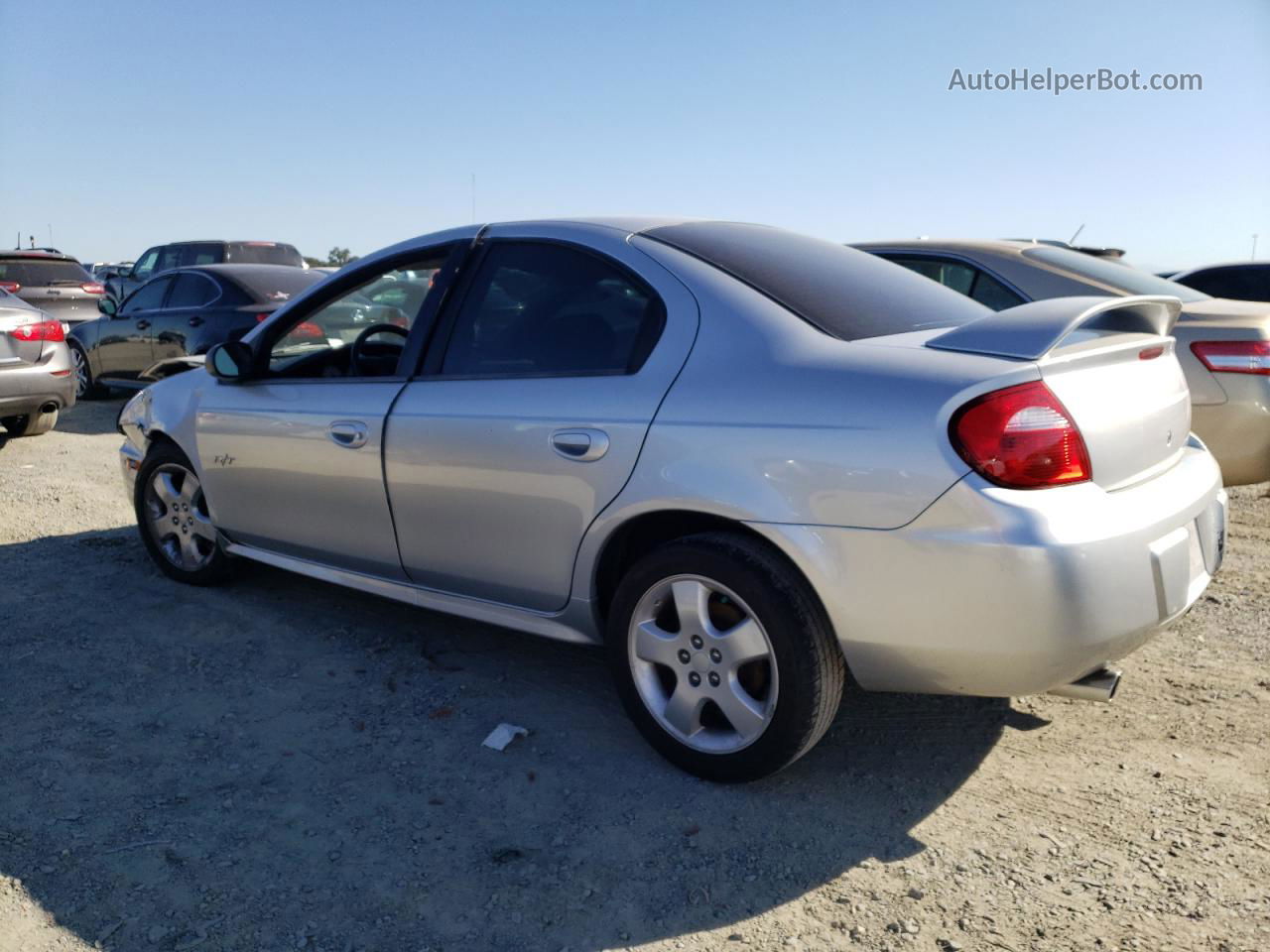 2004 Dodge Neon R/t Silver vin: 1B3ES76F94D597475