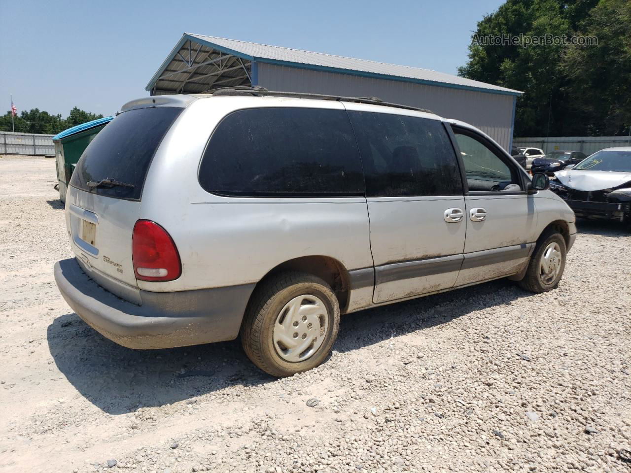 2000 Dodge Grand Caravan Se Silver vin: 1B4GP44G0YB637413