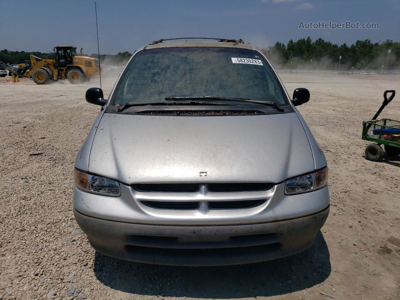 2000 Dodge Grand Caravan Se Silver vin: 1B4GP44G0YB637413