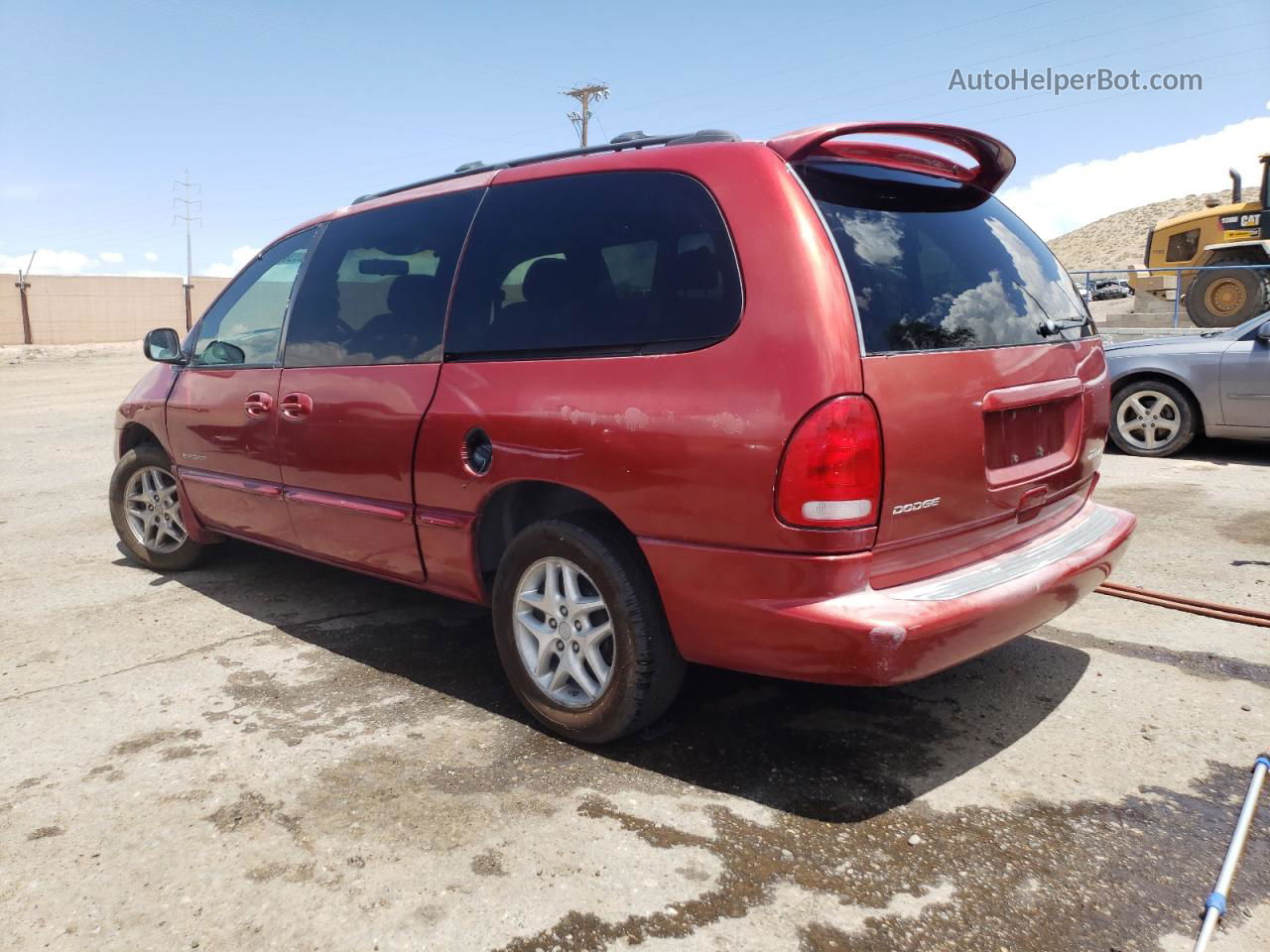 2000 Dodge Grand Caravan Se Burgundy vin: 1B4GP44G0YB640926