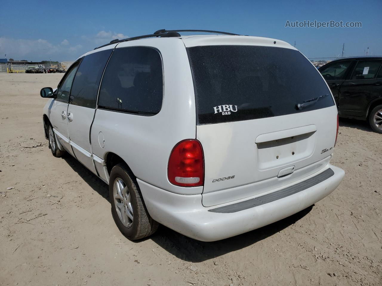 2000 Dodge Grand Caravan Se White vin: 1B4GP44G0YB746194