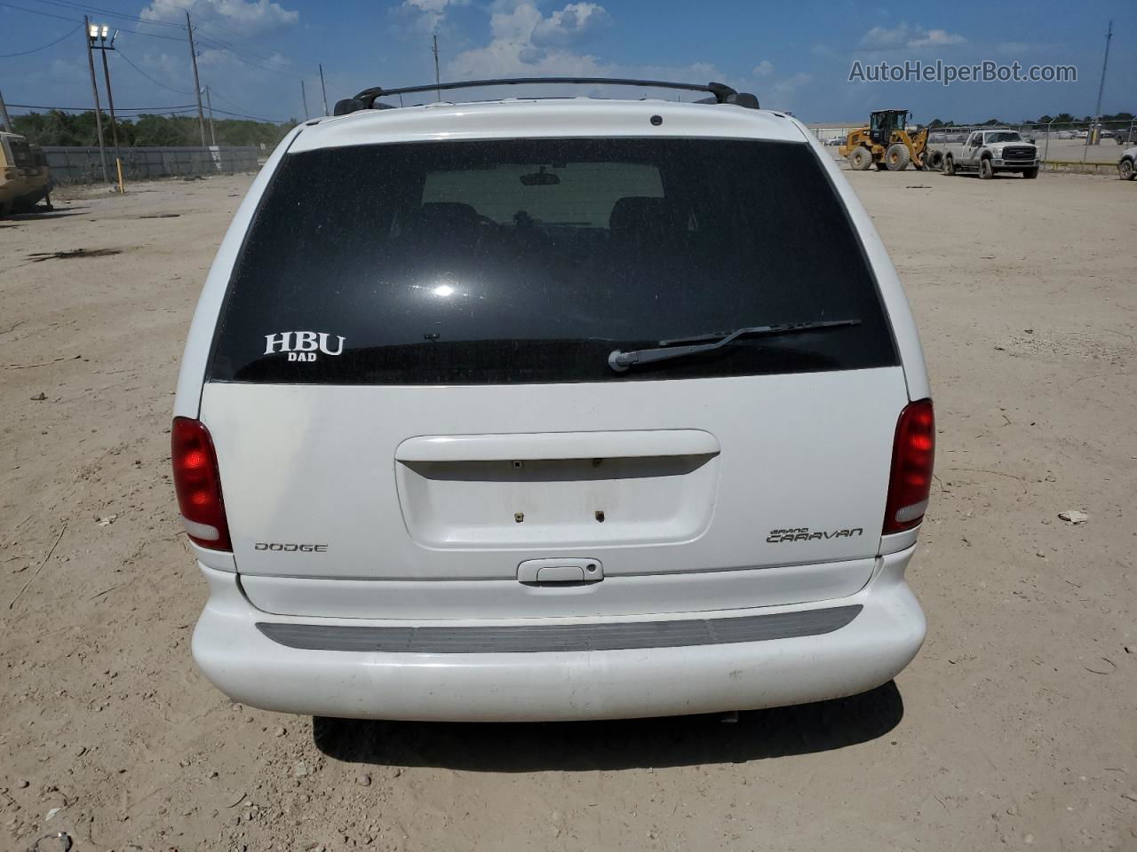 2000 Dodge Grand Caravan Se White vin: 1B4GP44G0YB746194