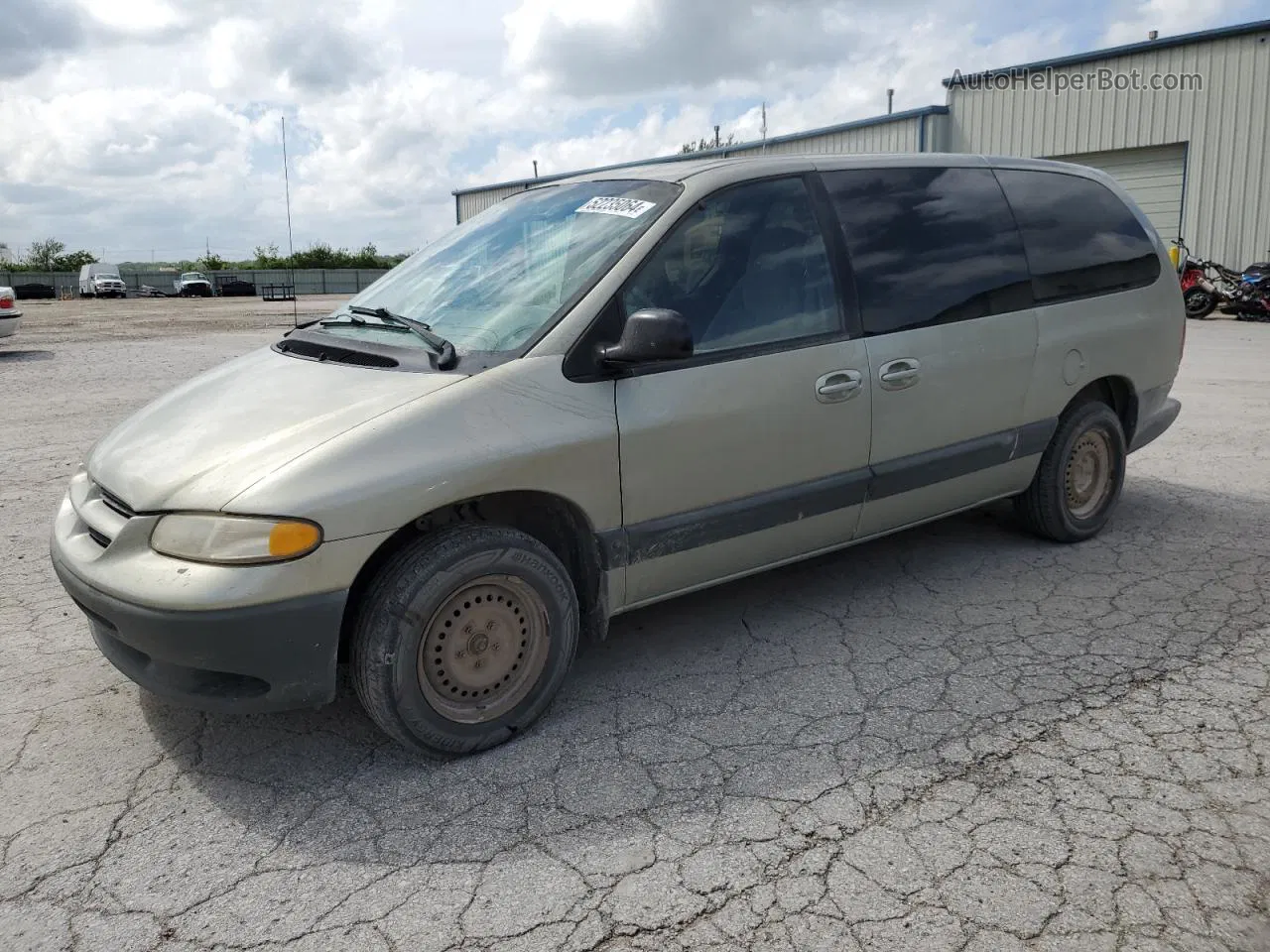 2000 Dodge Grand Caravan Se Silver vin: 1B4GP44G0YB798750