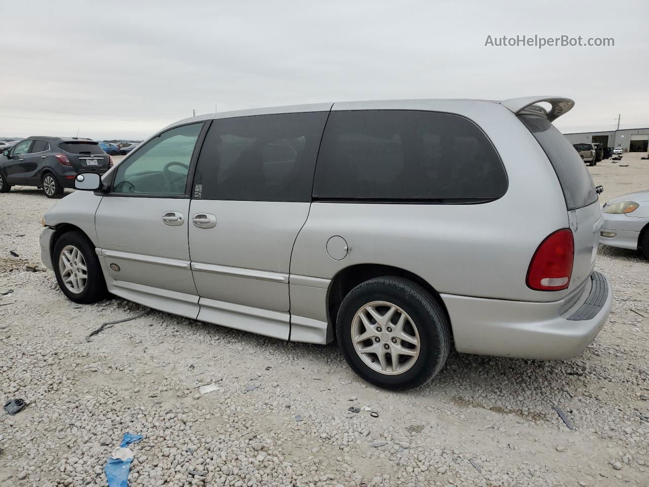 2000 Dodge Grand Caravan Se Gray vin: 1B4GP44G1YB528961