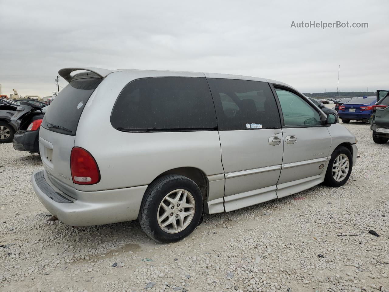 2000 Dodge Grand Caravan Se Gray vin: 1B4GP44G1YB528961