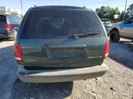 2000 Dodge Grand Caravan Se Green vin: 1B4GP44G2YB588859