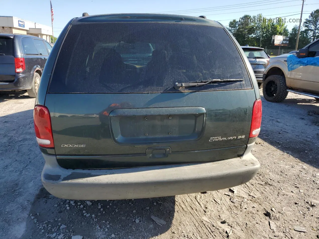 2000 Dodge Grand Caravan Se Зеленый vin: 1B4GP44G2YB588859