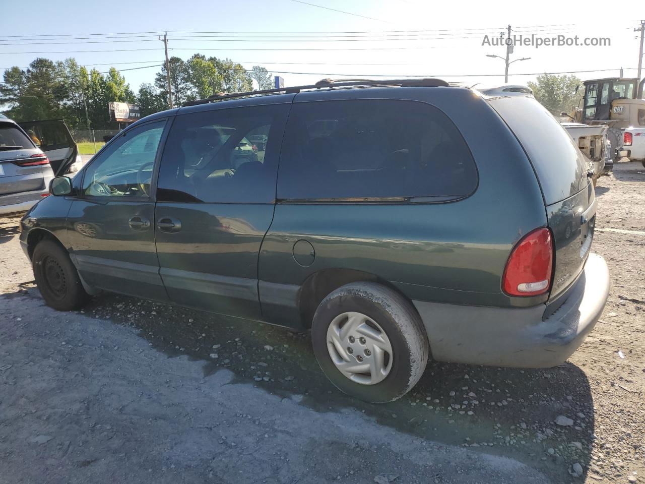 2000 Dodge Grand Caravan Se Green vin: 1B4GP44G2YB588859