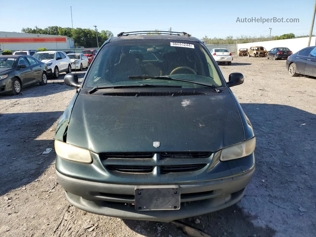 2000 Dodge Grand Caravan Se Зеленый vin: 1B4GP44G2YB588859