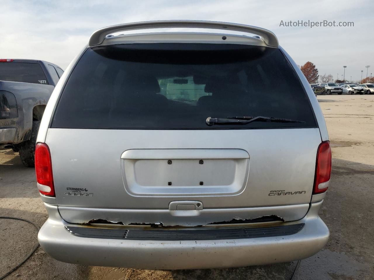 2000 Dodge Grand Caravan Se Silver vin: 1B4GP44G2YB651832