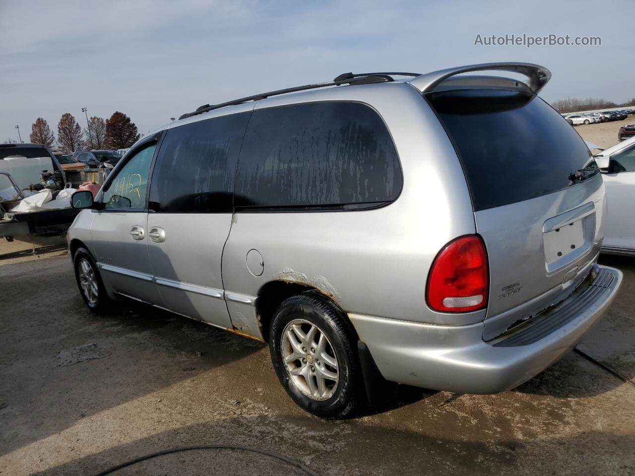 2000 Dodge Grand Caravan Se Silver vin: 1B4GP44G2YB651832