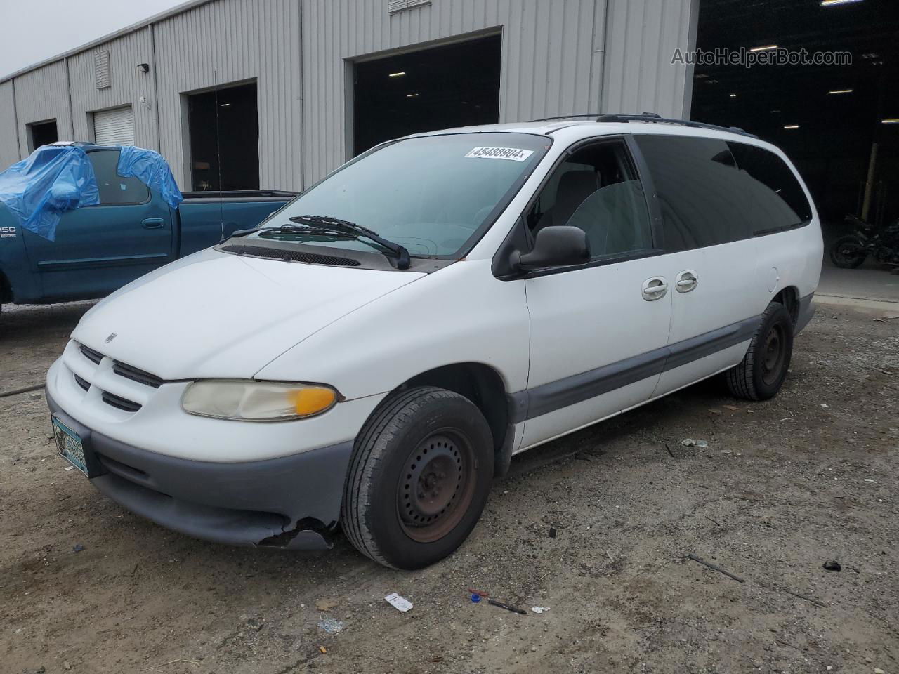 2000 Dodge Grand Caravan Se Silver vin: 1B4GP44G2YB792092