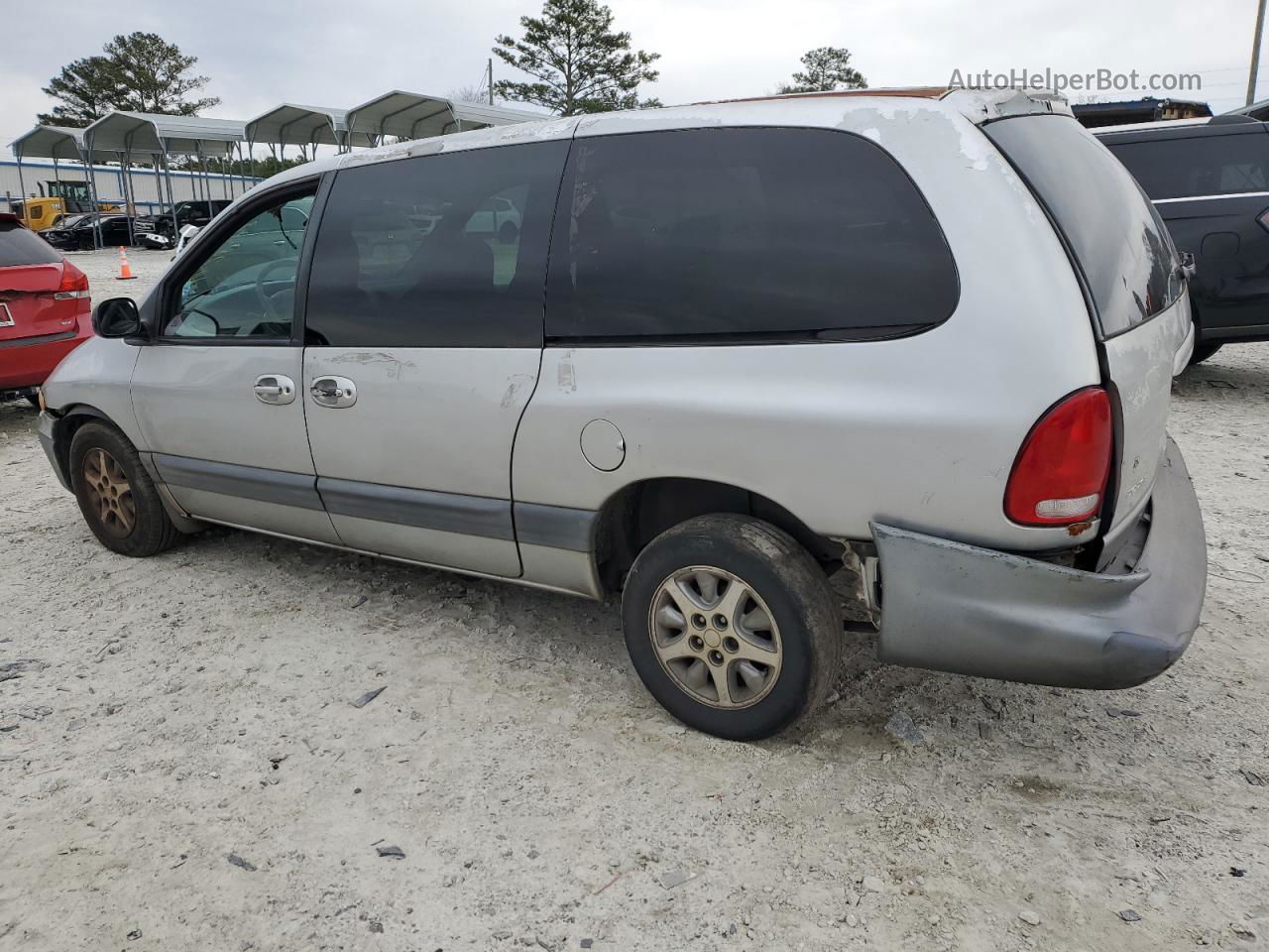 2000 Dodge Grand Caravan Se Silver vin: 1B4GP44G4YB775262