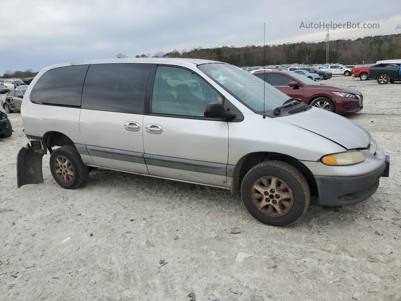 2000 Dodge Grand Caravan Se Silver vin: 1B4GP44G4YB775262