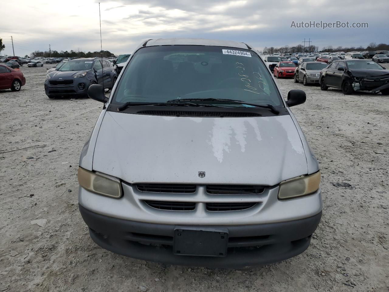 2000 Dodge Grand Caravan Se Silver vin: 1B4GP44G4YB775262