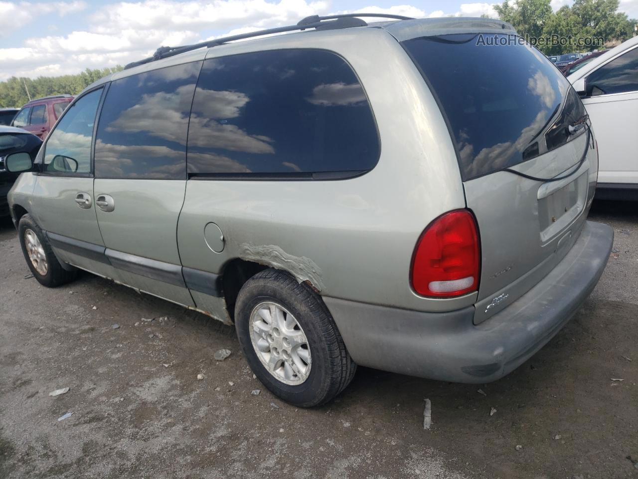 2000 Dodge Grand Caravan Se Silver vin: 1B4GP44G5YB585874