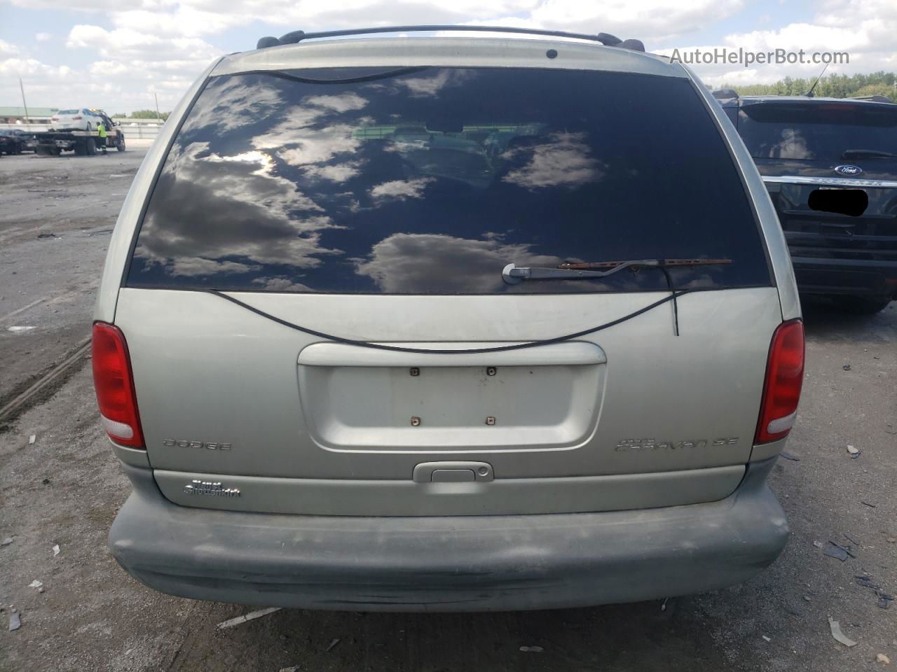 2000 Dodge Grand Caravan Se Silver vin: 1B4GP44G5YB585874