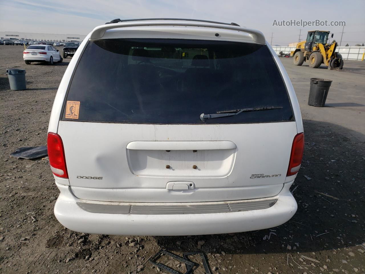 2000 Dodge Grand Caravan Se White vin: 1B4GP44G5YB807006