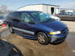 2000 Dodge Grand Caravan Se Blue vin: 1B4GP44G7YB737069