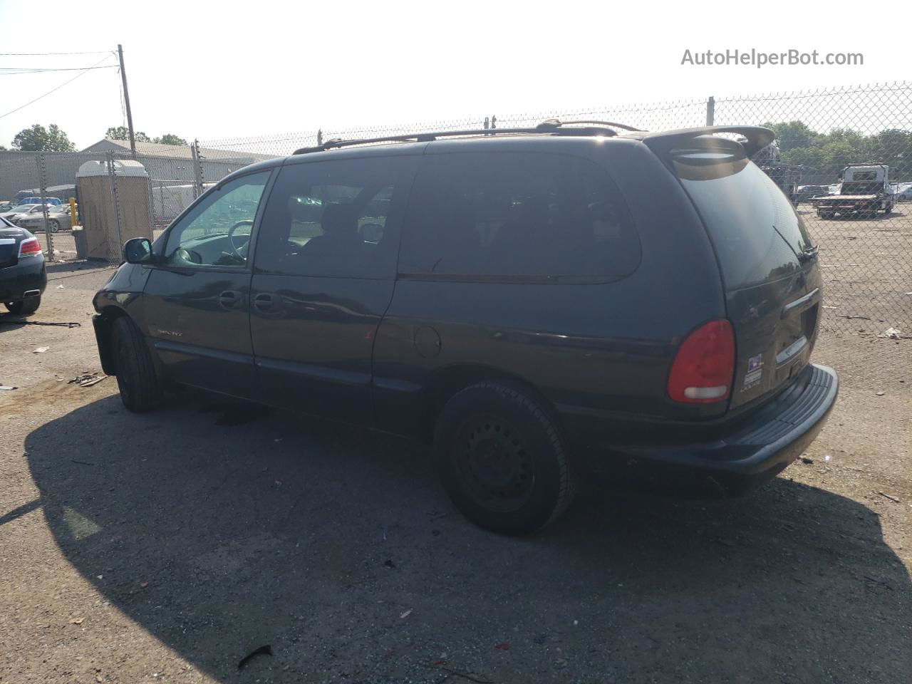 2000 Dodge Grand Caravan Se Black vin: 1B4GP44G9YB617449