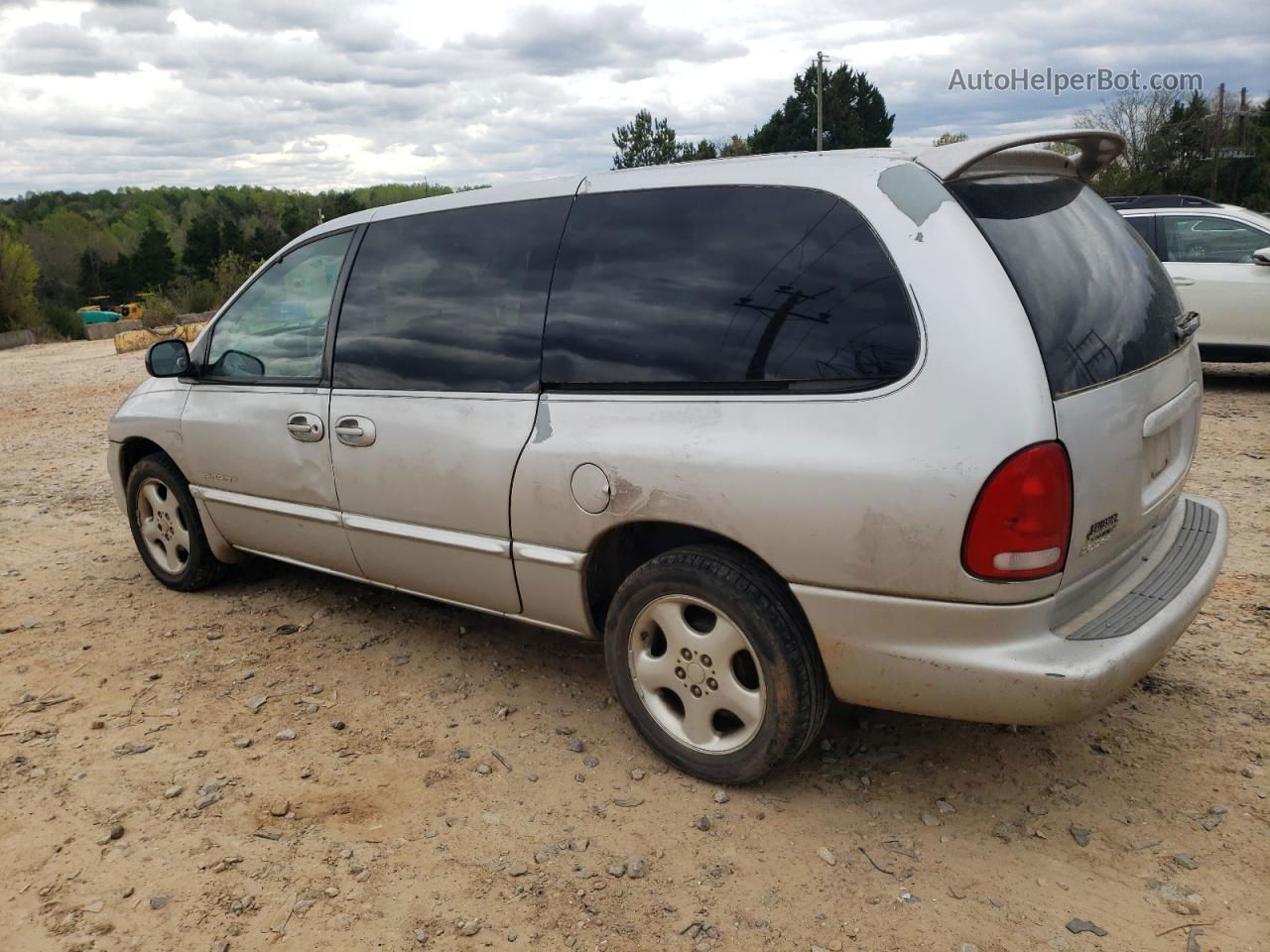 2000 Dodge Grand Caravan Se Silver vin: 1B4GP44G9YB665744