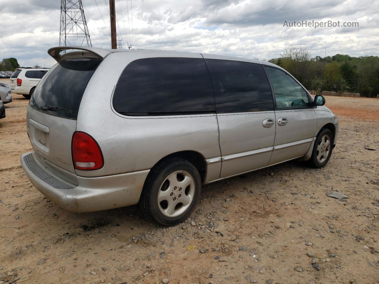 2000 Dodge Grand Caravan Se Silver vin: 1B4GP44G9YB665744