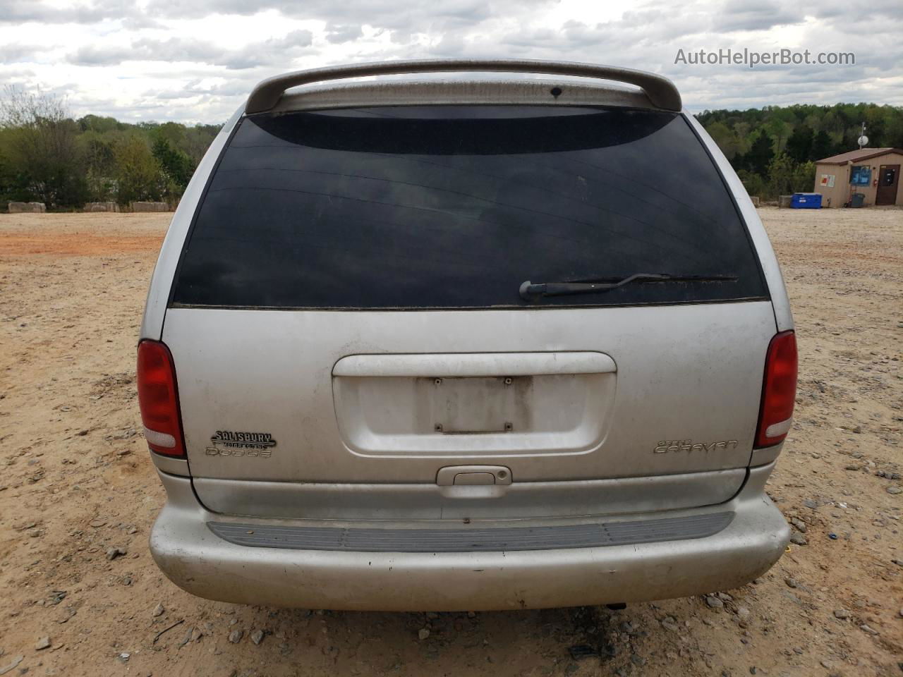 2000 Dodge Grand Caravan Se Silver vin: 1B4GP44G9YB665744