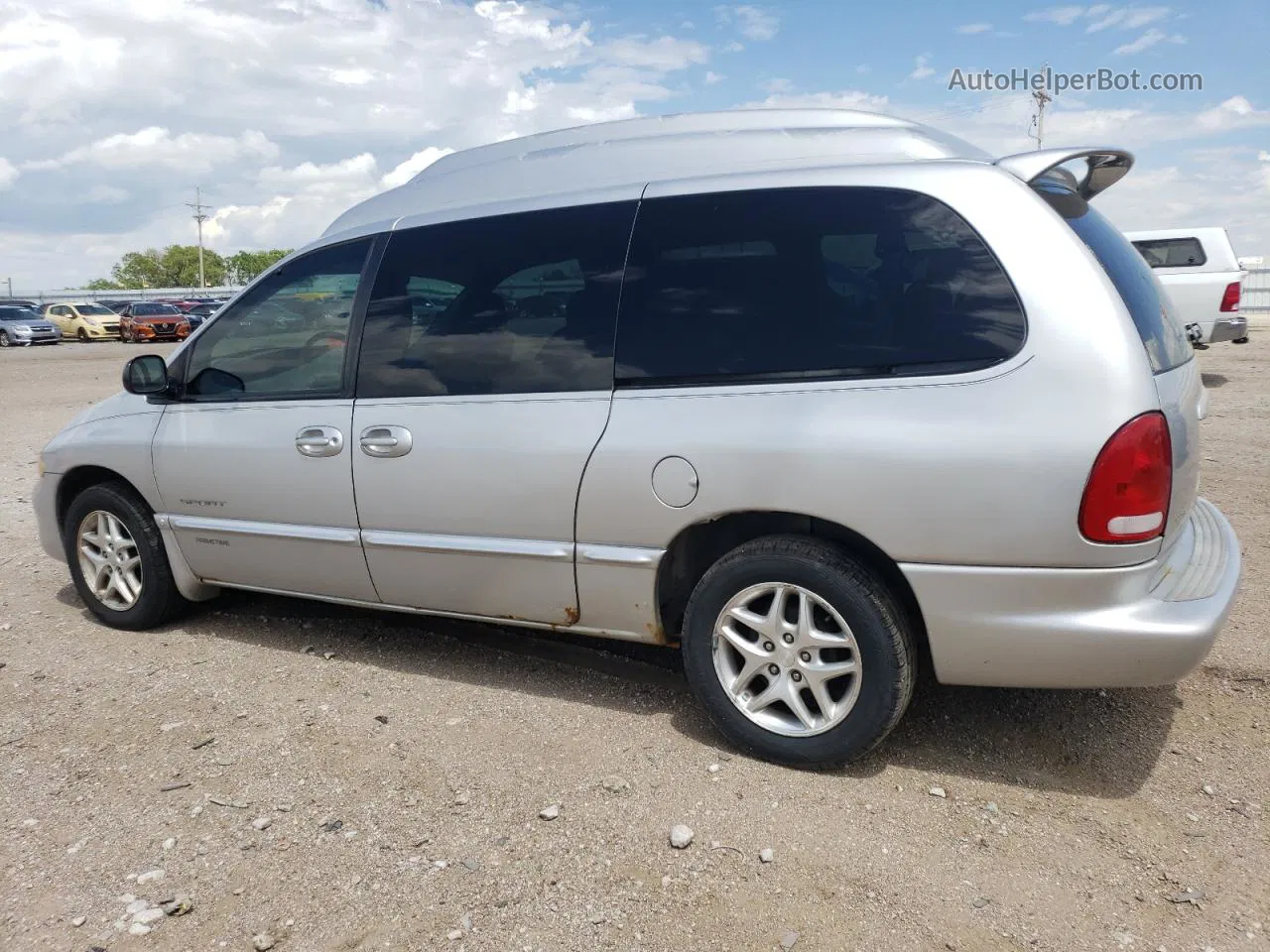 2000 Dodge Grand Caravan Se Silver vin: 1B4GP44G9YB712044