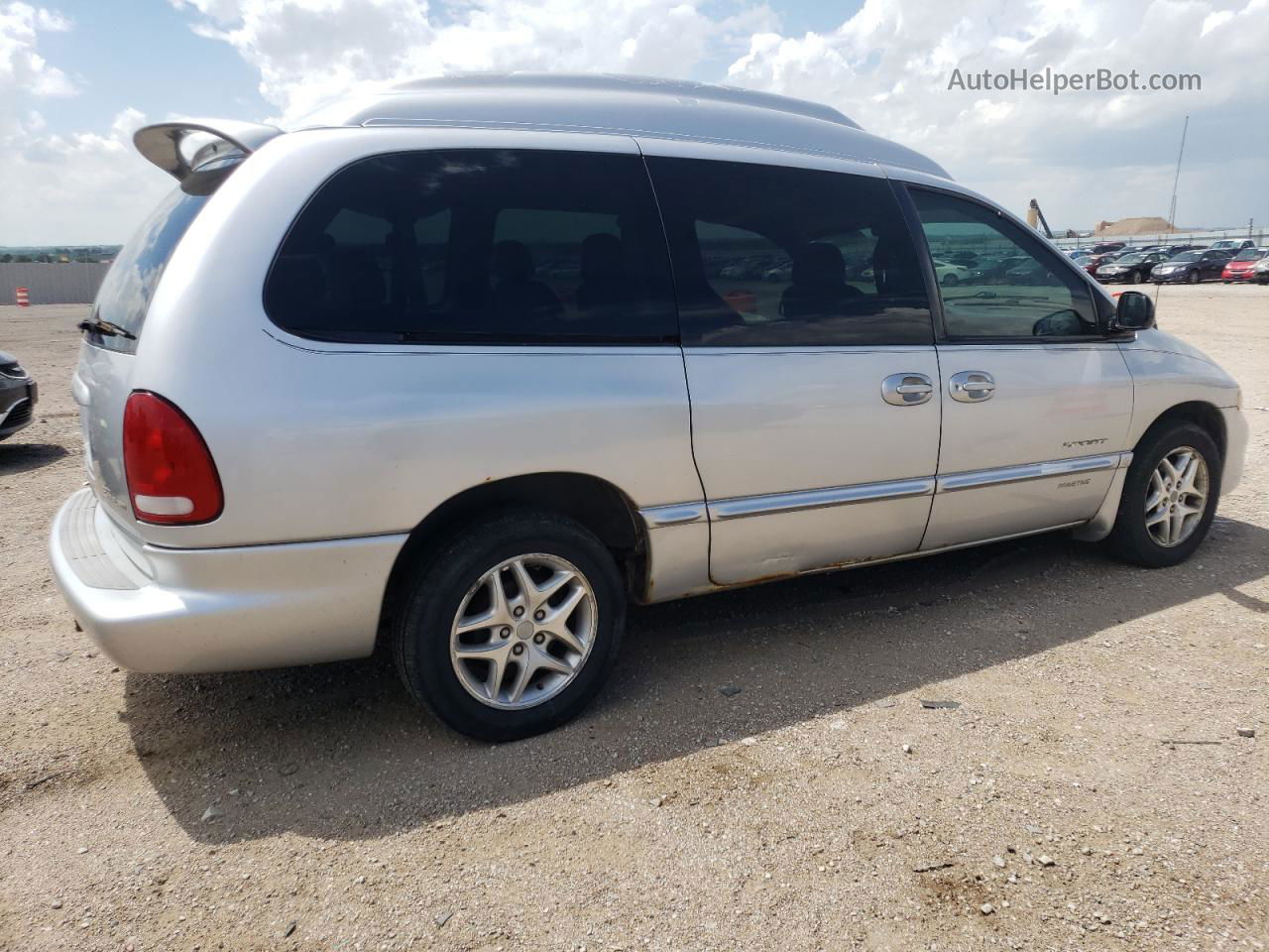 2000 Dodge Grand Caravan Se Silver vin: 1B4GP44G9YB712044