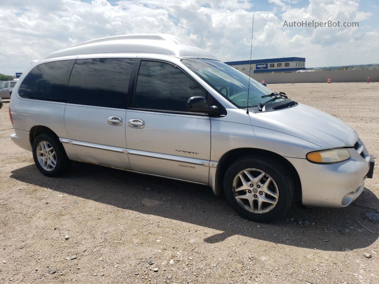 2000 Dodge Grand Caravan Se Silver vin: 1B4GP44G9YB712044