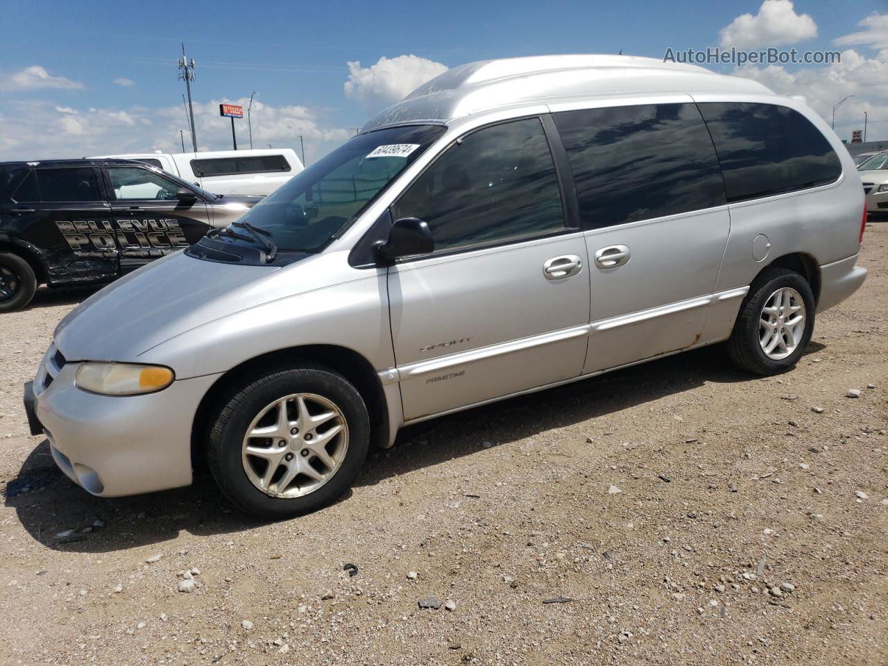 2000 Dodge Grand Caravan Se Silver vin: 1B4GP44G9YB712044