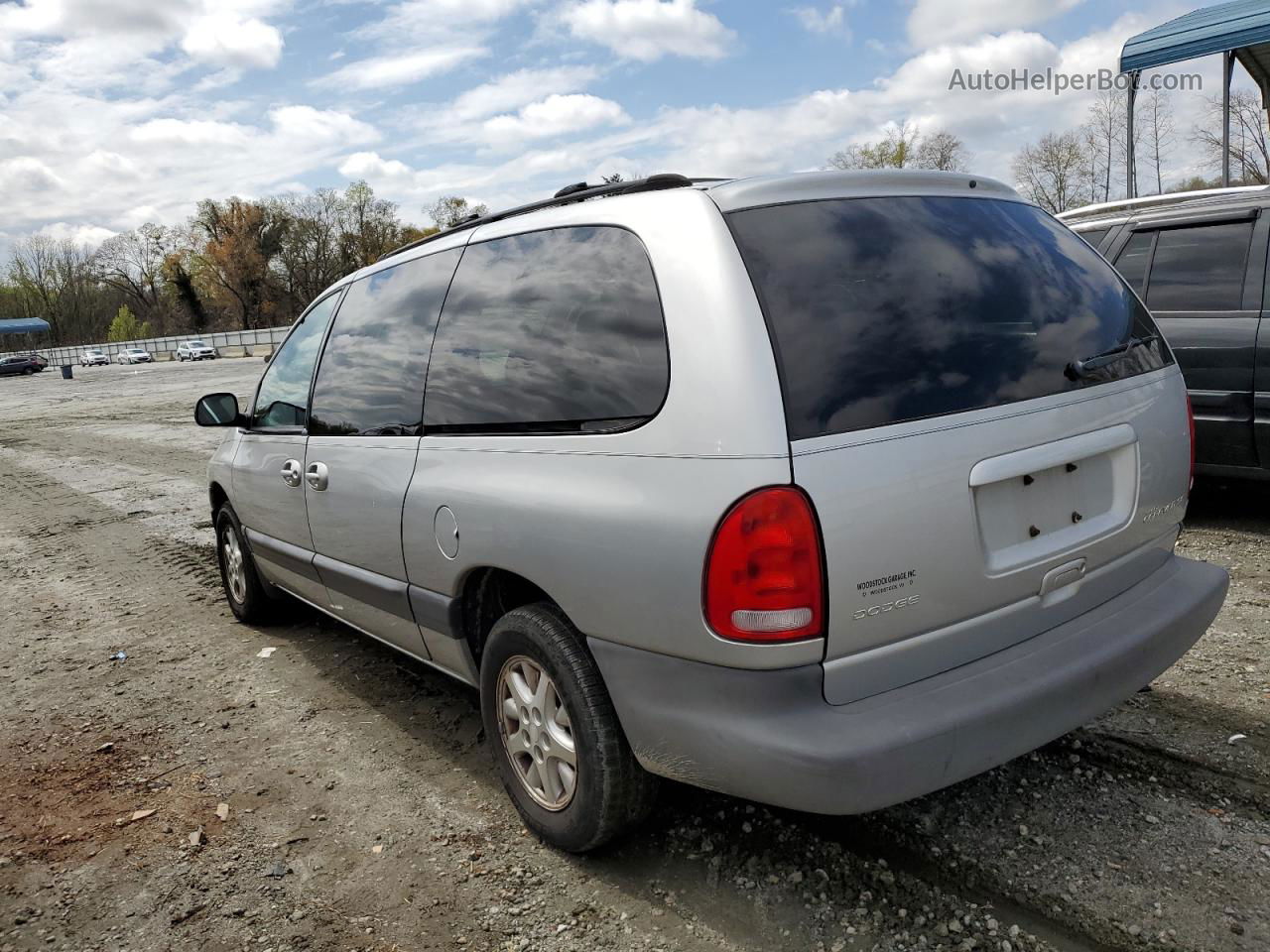 2000 Dodge Grand Caravan Se Silver vin: 1B4GP44G9YB805971