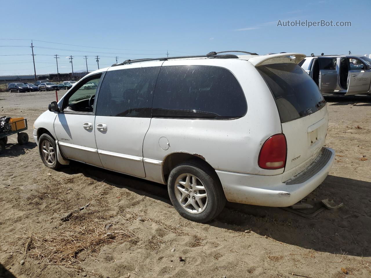 2000 Dodge Grand Caravan Se Белый vin: 1B4GP44L6YB593382