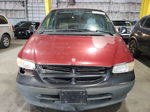 2000 Dodge Grand Caravan Se Red vin: 1B4GP44R3YB763783