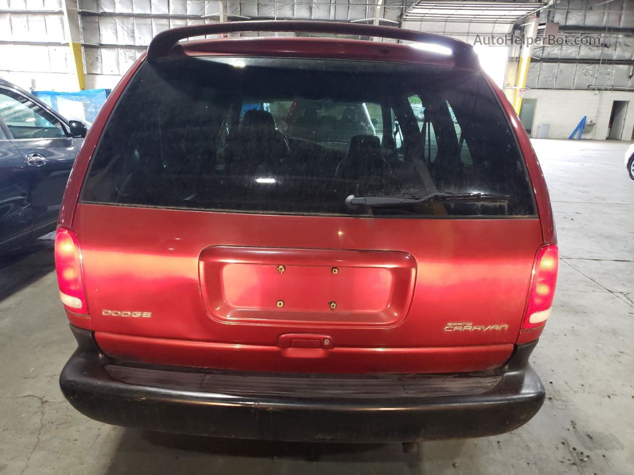 2000 Dodge Grand Caravan Se Red vin: 1B4GP44R3YB763783