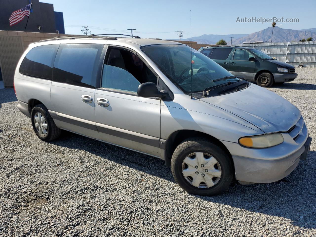 2000 Dodge Grand Caravan Se Серый vin: 1B4GP44R6YB518721