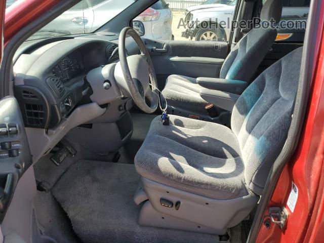 2000 Dodge Grand Caravan Se Бордовый vin: 1B4GP44R6YB758500