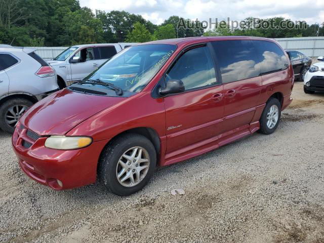 2000 Dodge Grand Caravan Se Бордовый vin: 1B4GP44R6YB758500