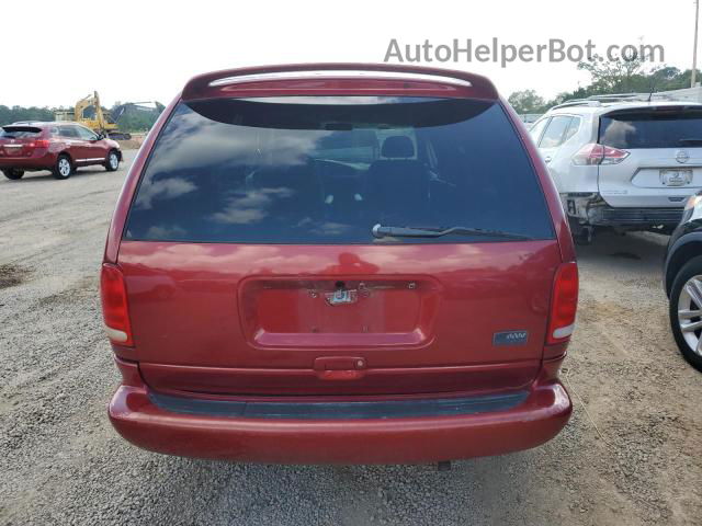 2000 Dodge Grand Caravan Se Бордовый vin: 1B4GP44R6YB758500